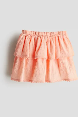 H&M Katoenen skort met volants