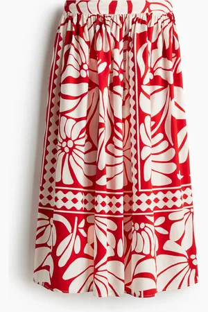 H&M Maxirok van popeline