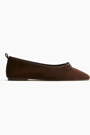 H&M Leren ballerina‘s