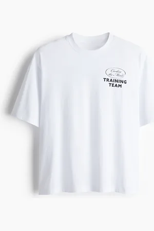 H&M Boxy sport-T-shirt met DryMove