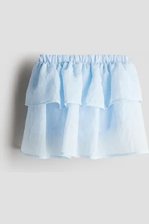 H&M Katoenen skort met volants