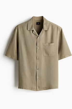 H&M Casual hemd van lyocell Regular Fit