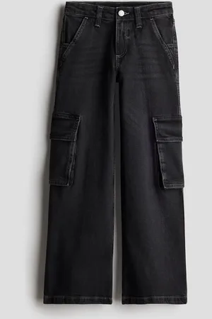 H&M Denim cargobroek
