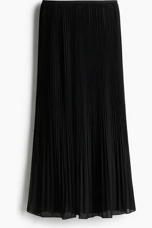 H&M Plissérok van chiffon