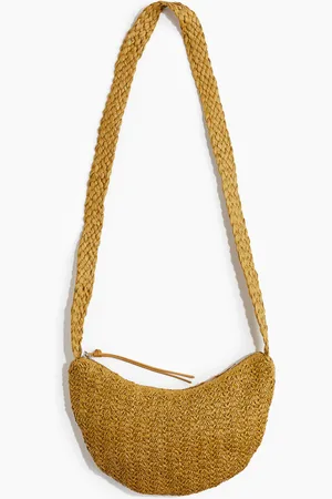 H&M Crossbody-tas van papierstro