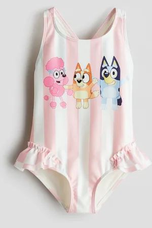 H&M Badpak met print en volants