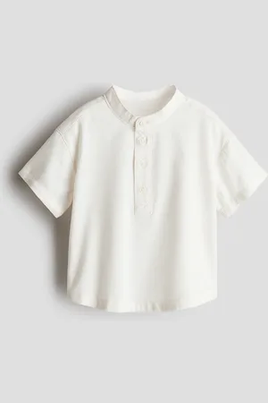 H&M Katoenen hemd met halsboordje