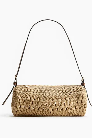 H&M Strooien schoudertas