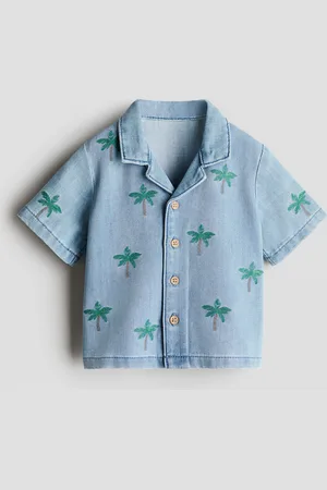 H&M Denim hemd met borduursel