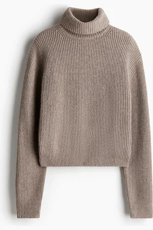 H&M Ribgebreide coltrui