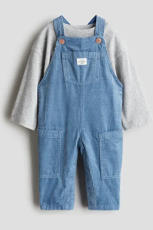H&M 2-delige set - T-shirt en salopette