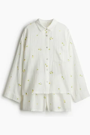 H&M Pyjama met hemd en short