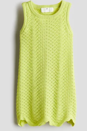 H&M Katoenen jurk met structuur