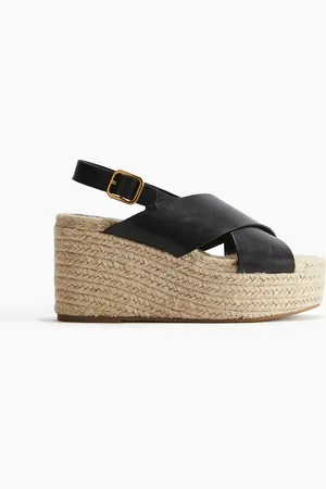 H&M Espadrilles met sleehak