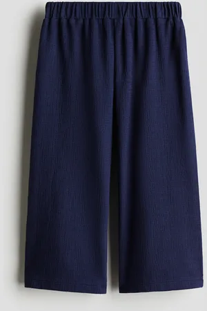 H&M Tricot broek met wijde pijpen