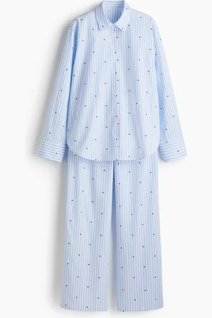 H&M Pyjama van popelinekatoen