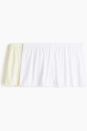 H&M Set van 2 pyjamashorts met pointelledessin