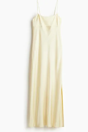 H&M Maxi-jurk met striklintjes