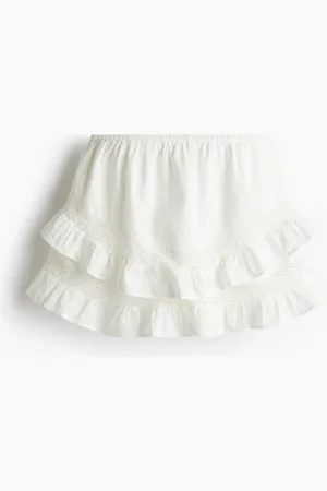 H&M Minirok met volants