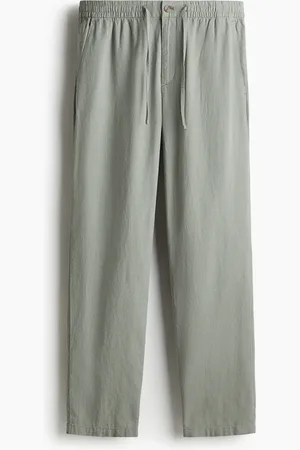 H&M Broek van linnenmix Regular Fit