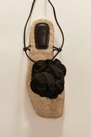 H&M Espadrillesandalen met applicatie