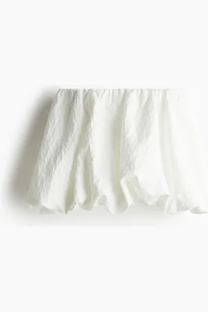 H&M Bubble-hem minirok