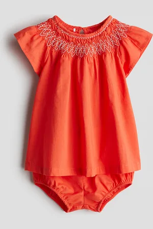 H&M 2-delige set van popelinekatoen