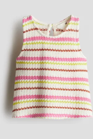 H&M Textured-knit vest top