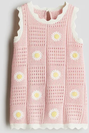 H&M Jurk met gehaakte look