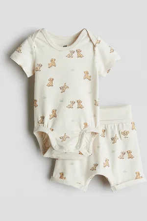 H&M 2-delige set met geprint motief
