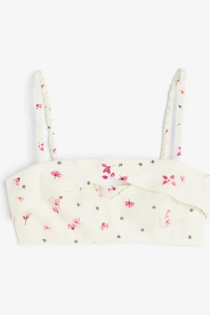 H&M Bralette van linnenmix