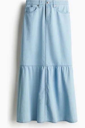 H&M Denim maxirok