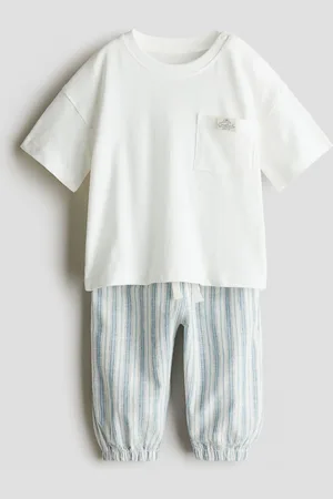 H&M 2-delige set van linnenmix