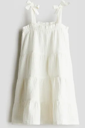 H&M Jurk van katoenen mousseline