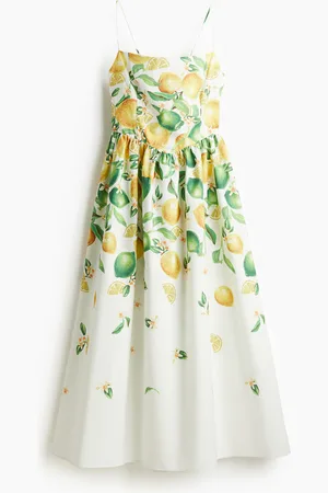 H&M Katoenen jurk met print