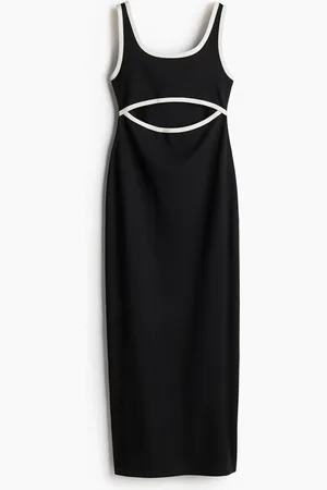 H&M Maxi-jurk met cut-out