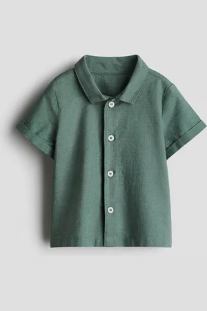H&M Hemd van linnenmix