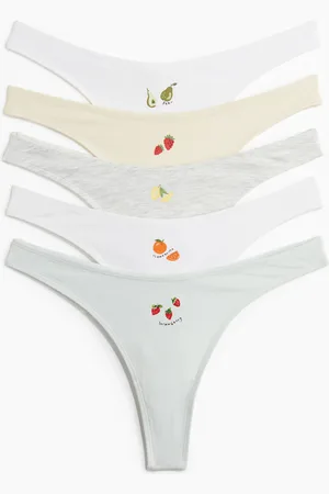 H&M Set van 5 katoenen slips Thong
