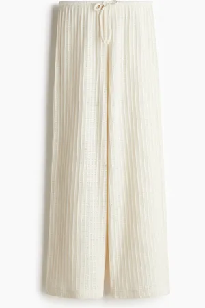 H&M Structuurgebreide broek