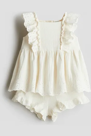 H&M 2-piece cotton muslin set