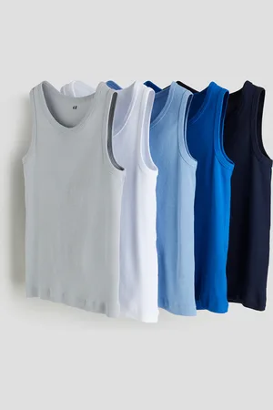 H&M Set van 5 katoenen singlets