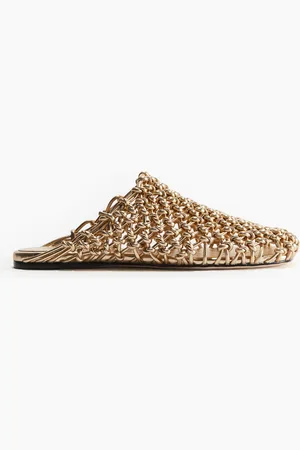 H&M Geknoopte leren muiltjes