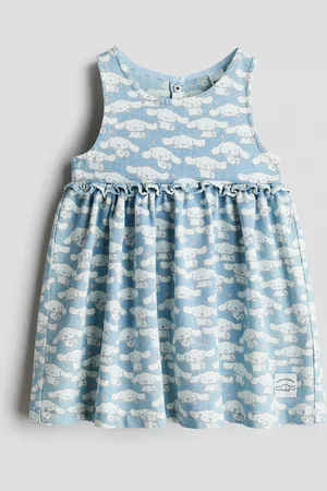 H&M Denim jurk met print