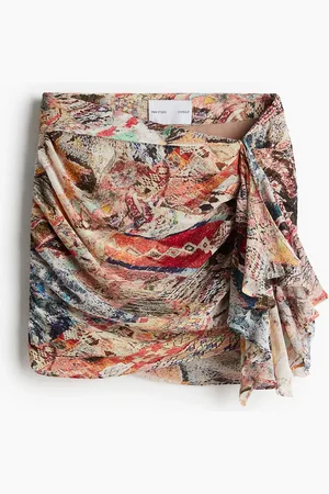 H&M Gedrapeerde minirok
