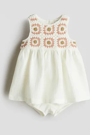 H&M 2-delige set met gehaakt detail