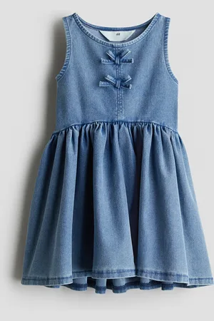 H&M Jurk met denimlook