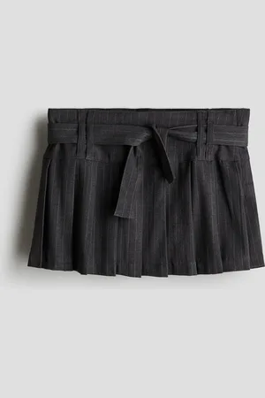 H&M Plooirok met striklint