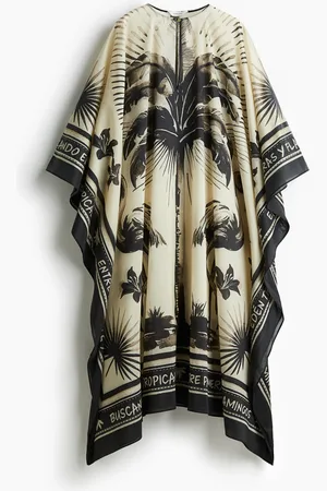 H&M Oversized kaftanjurk