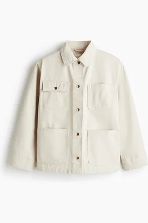 H&M Jas met ribfluwelen kraag
