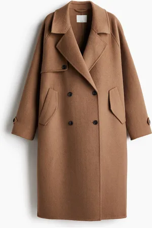 H&M Handgemaakte mantel van wolmix
